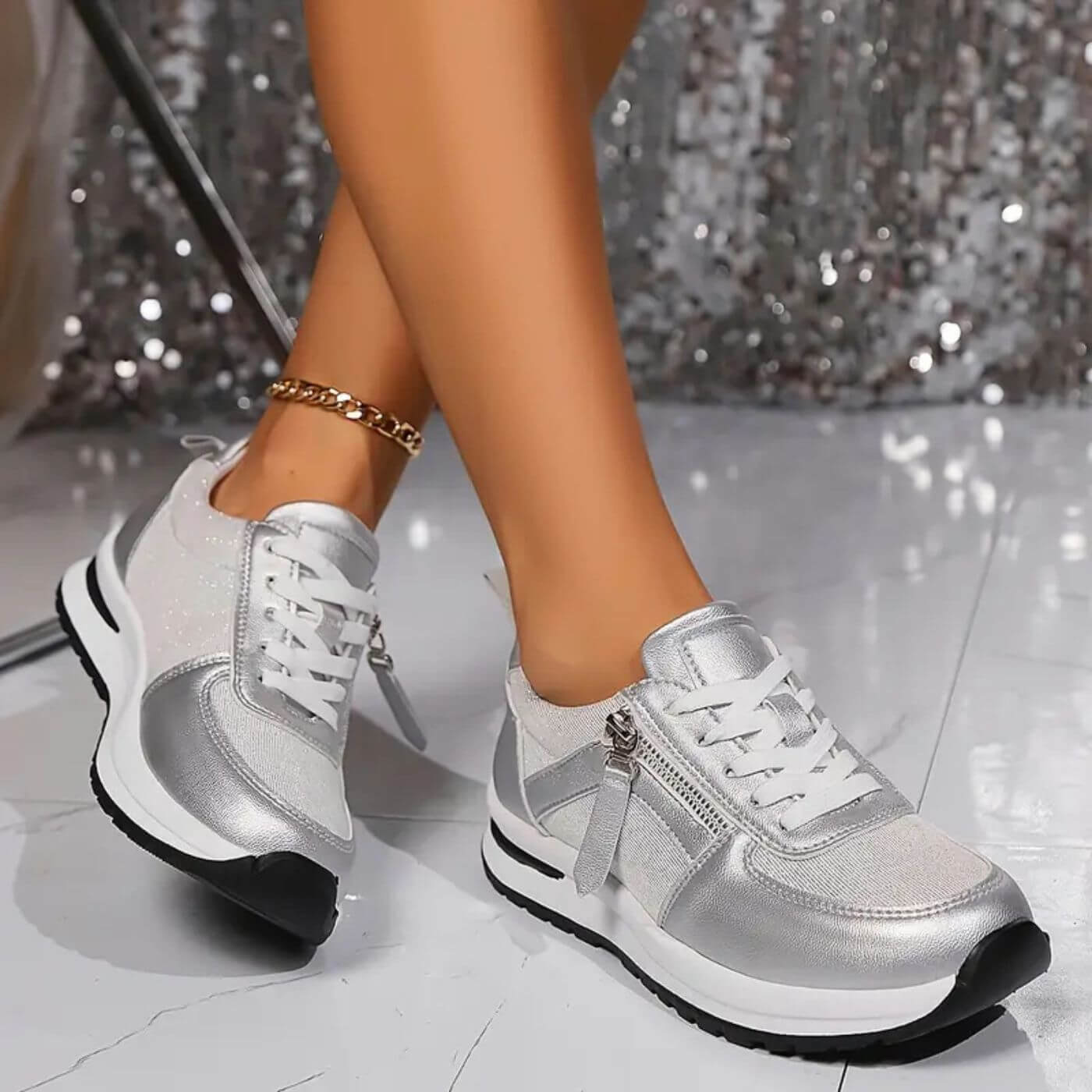 Agnete™ – Bekväma Ortopediska Sneakers