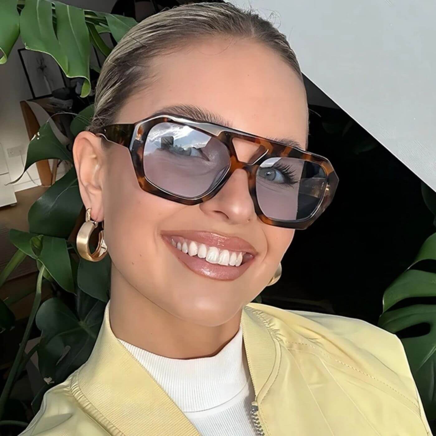 Aslaug™ – Trendiga Aviator Solglasögon