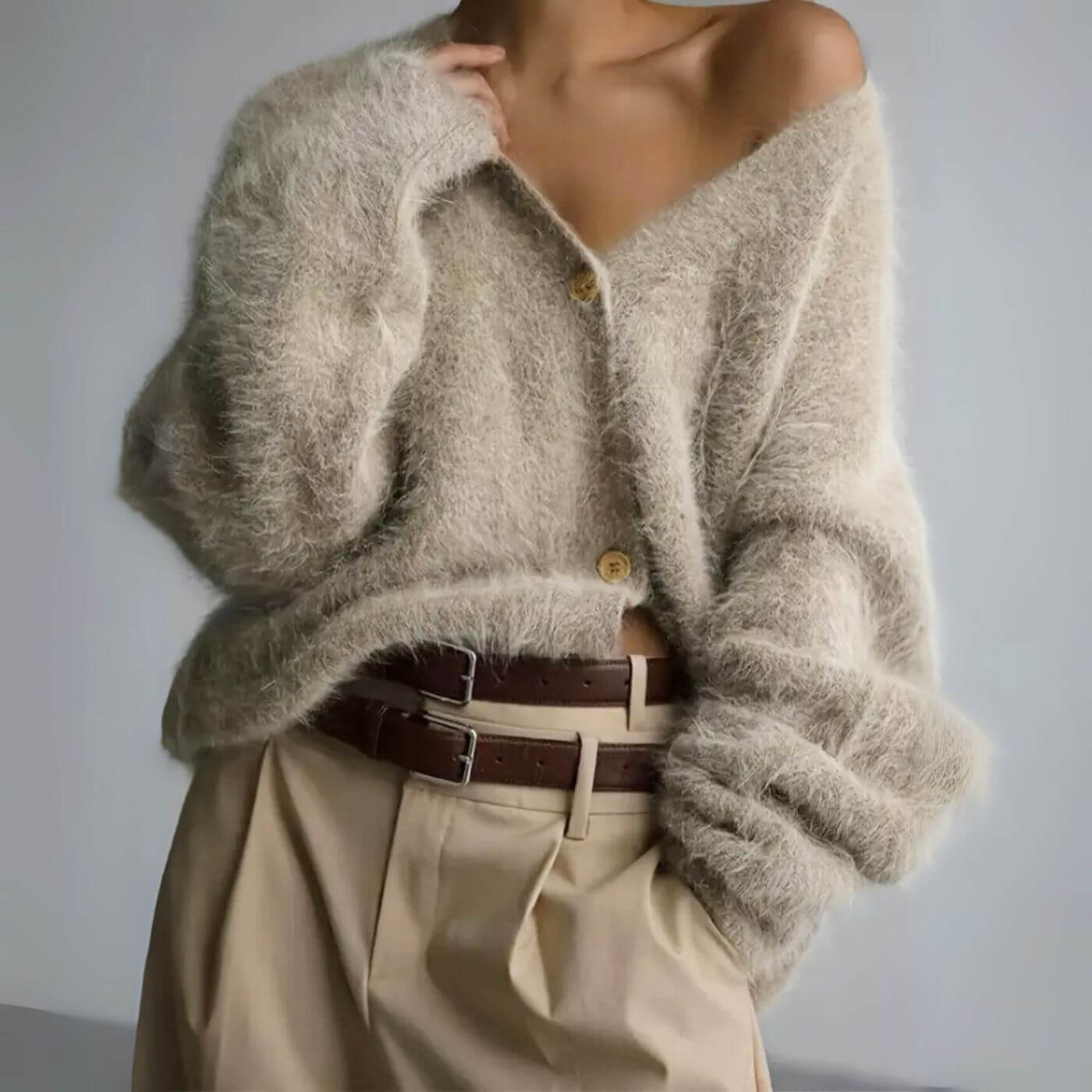 Sonja™ – Mjuk och Bekväm Oversized Tröja