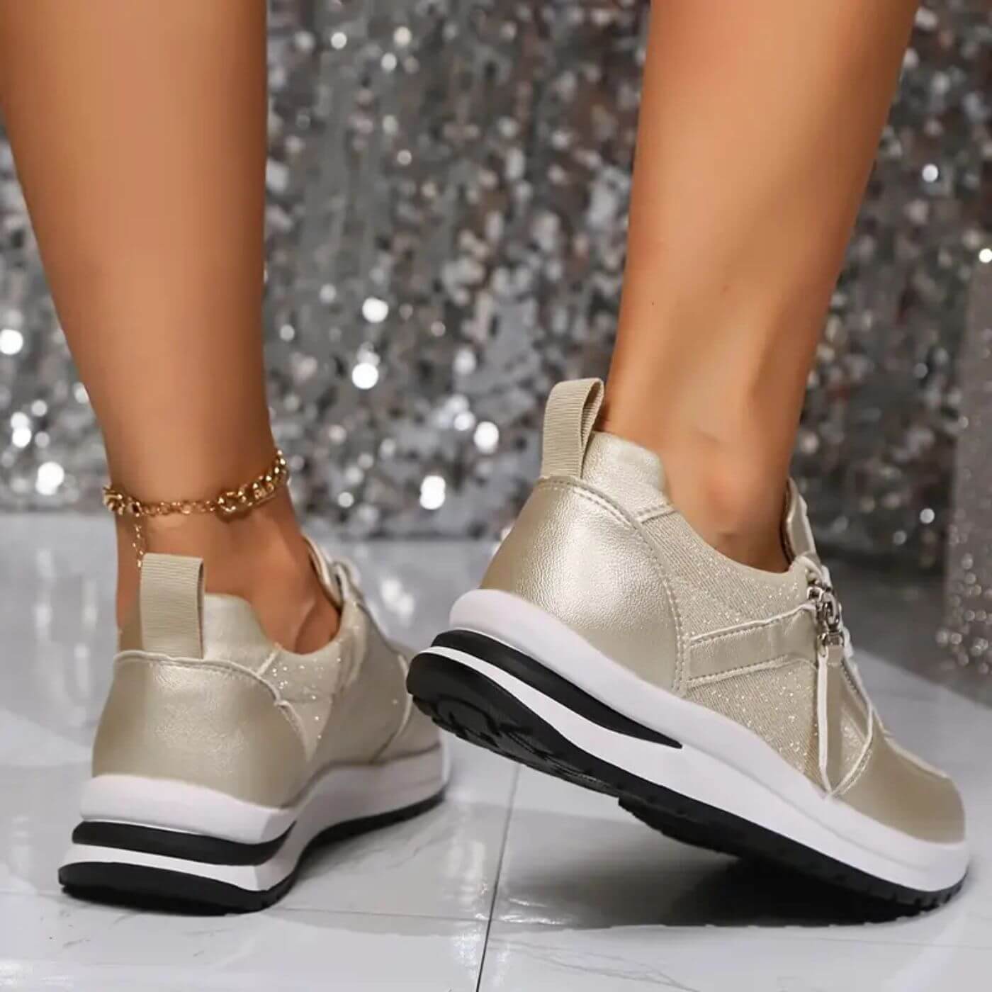 Agnete™ – Bekväma Ortopediska Sneakers