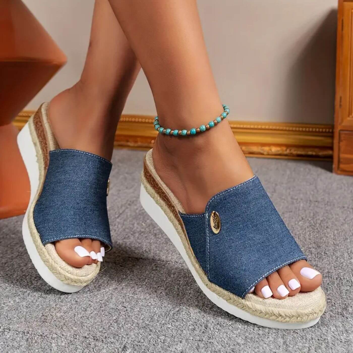 Alette™ – Stiliga Komfort Ortopediska Sandaler