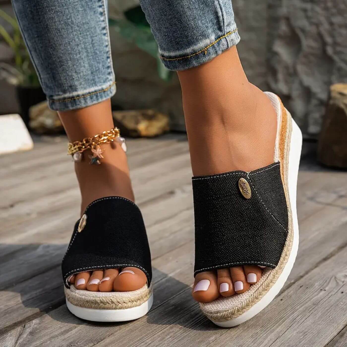 Alette™ – Stiliga Komfort Ortopediska Sandaler