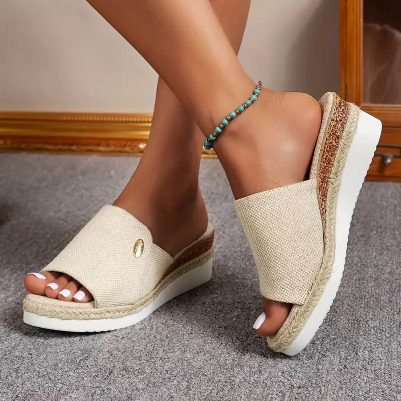 Alette™ – Stiliga Komfort Ortopediska Sandaler