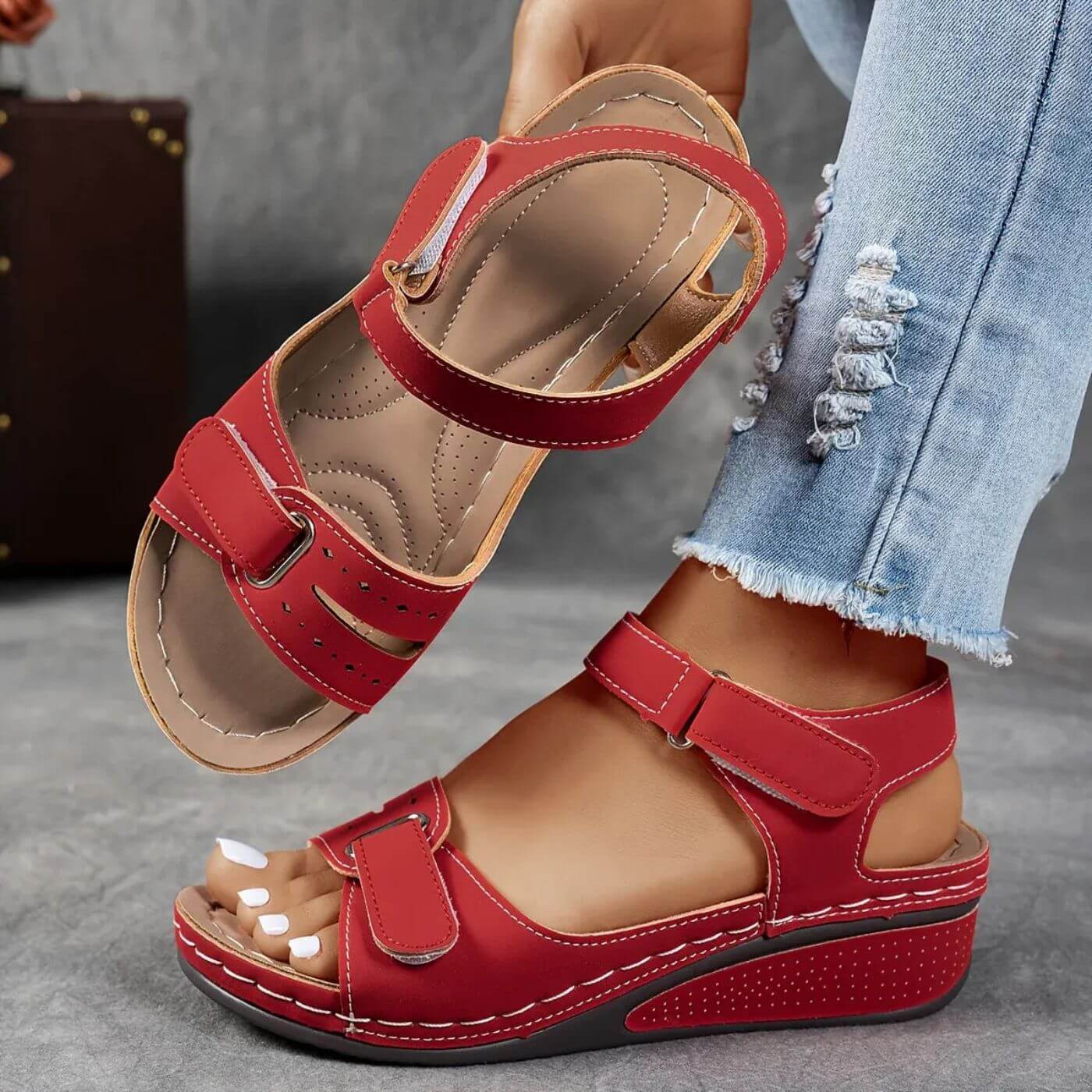 Amélie™ - Maximal komfort ortopediska sandaler
