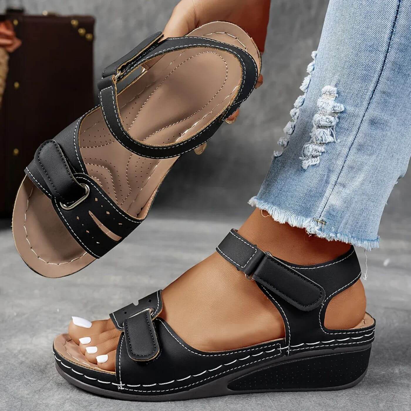 Amélie™ - Maximal komfort ortopediska sandaler