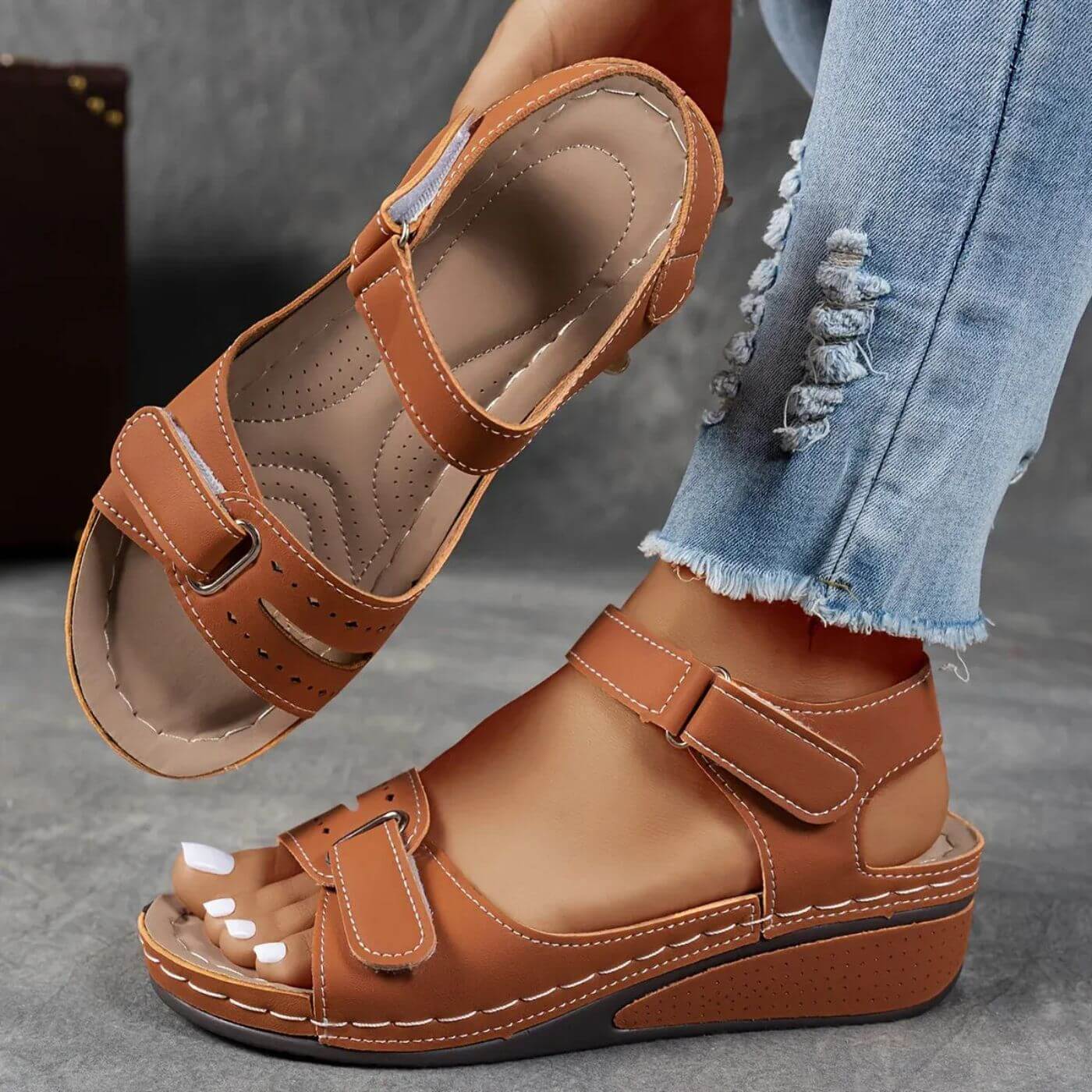 Amélie™ - Maximal komfort ortopediska sandaler