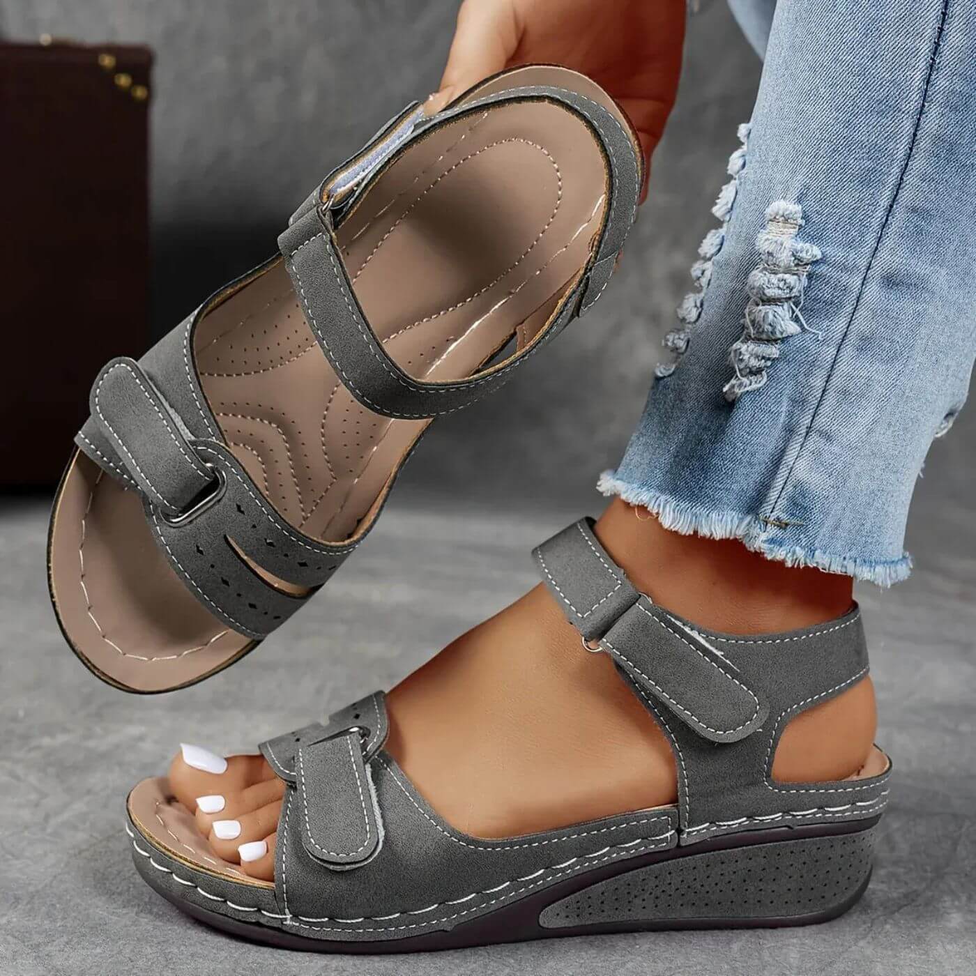 Amélie™ - Maximal komfort ortopediska sandaler