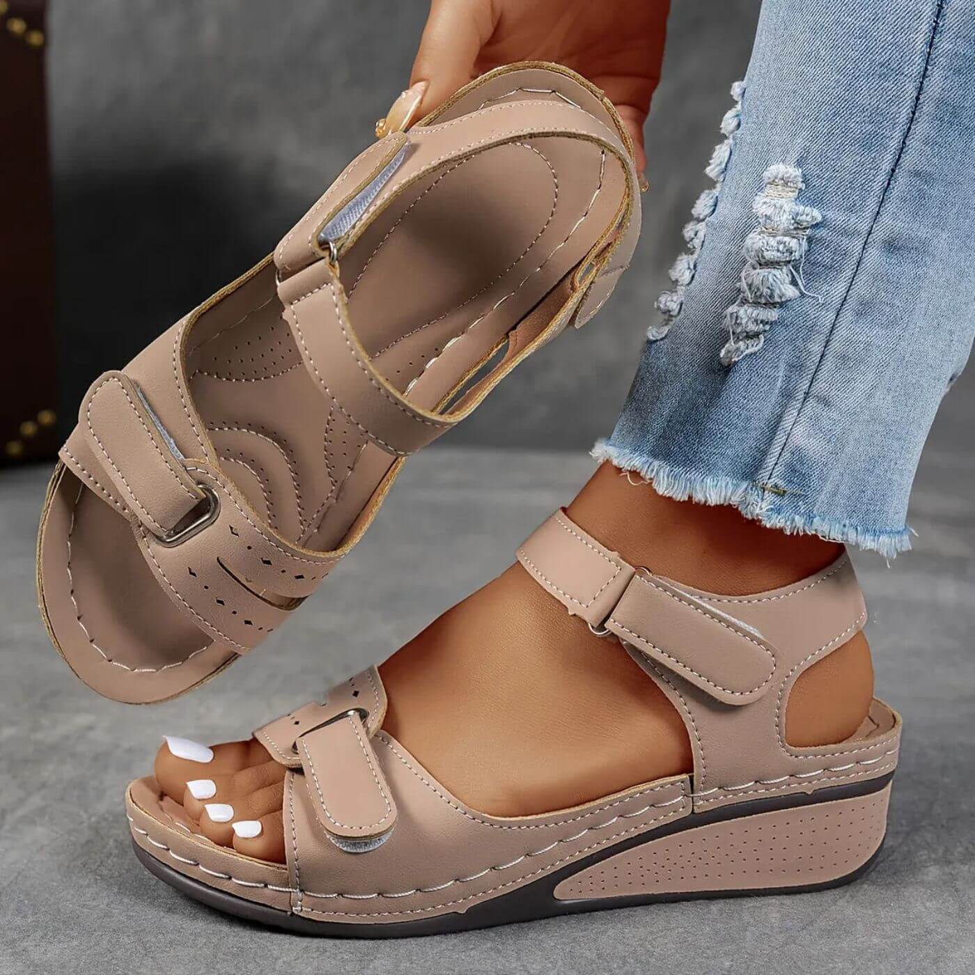 Amélie™ - Maximal komfort ortopediska sandaler