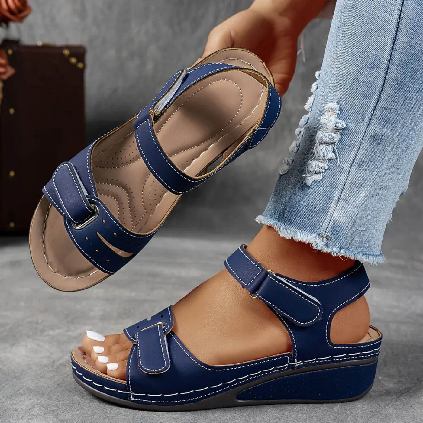 Amélie™ - Maximal komfort ortopediska sandaler
