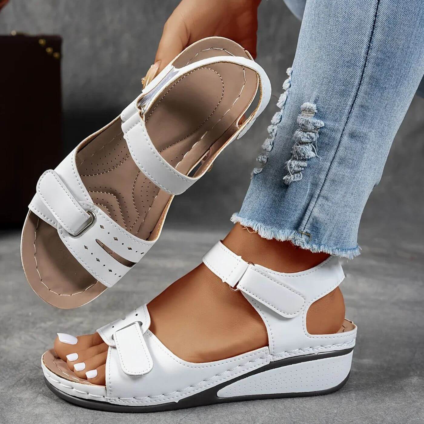Amélie™ - Maximal komfort ortopediska sandaler