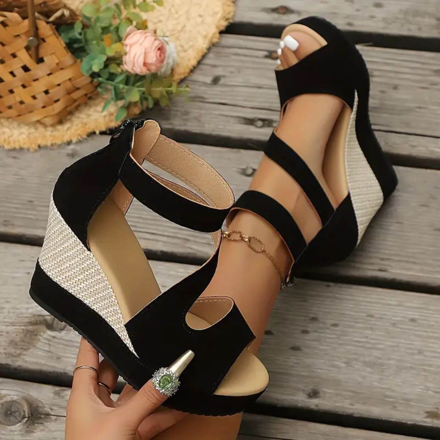 Amina™ - Stilsäkra Ortopediska Sandaler
