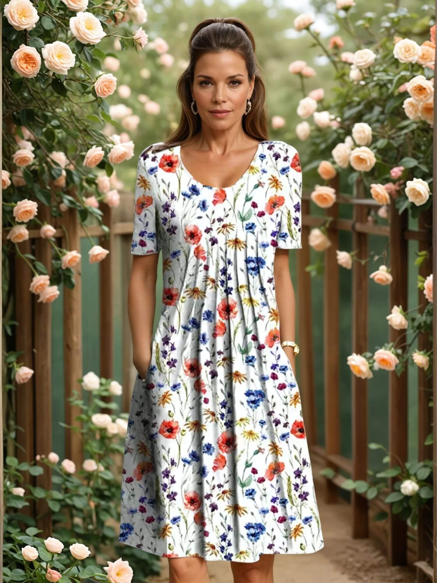 Andrea™ – Elegant Sommarklänning