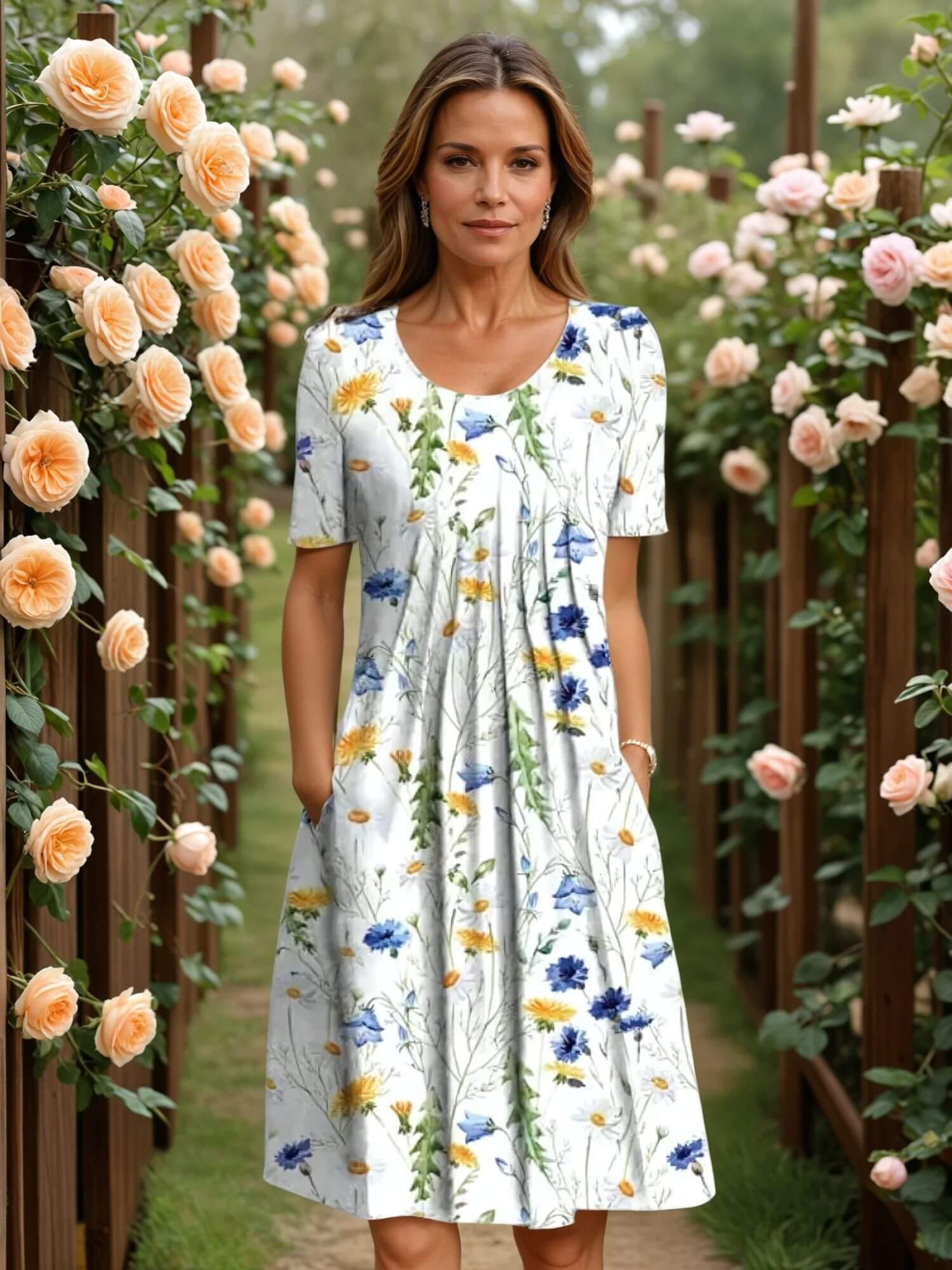 Andrea™ – Elegant Sommarklänning
