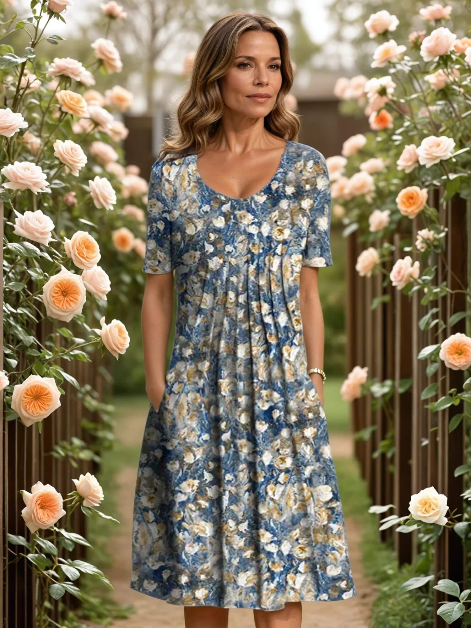 Andrea™ – Elegant Sommarklänning