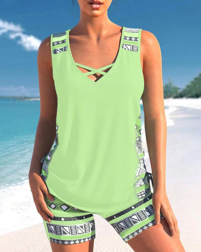 Anika™ - Premium Tankini-badklädesset