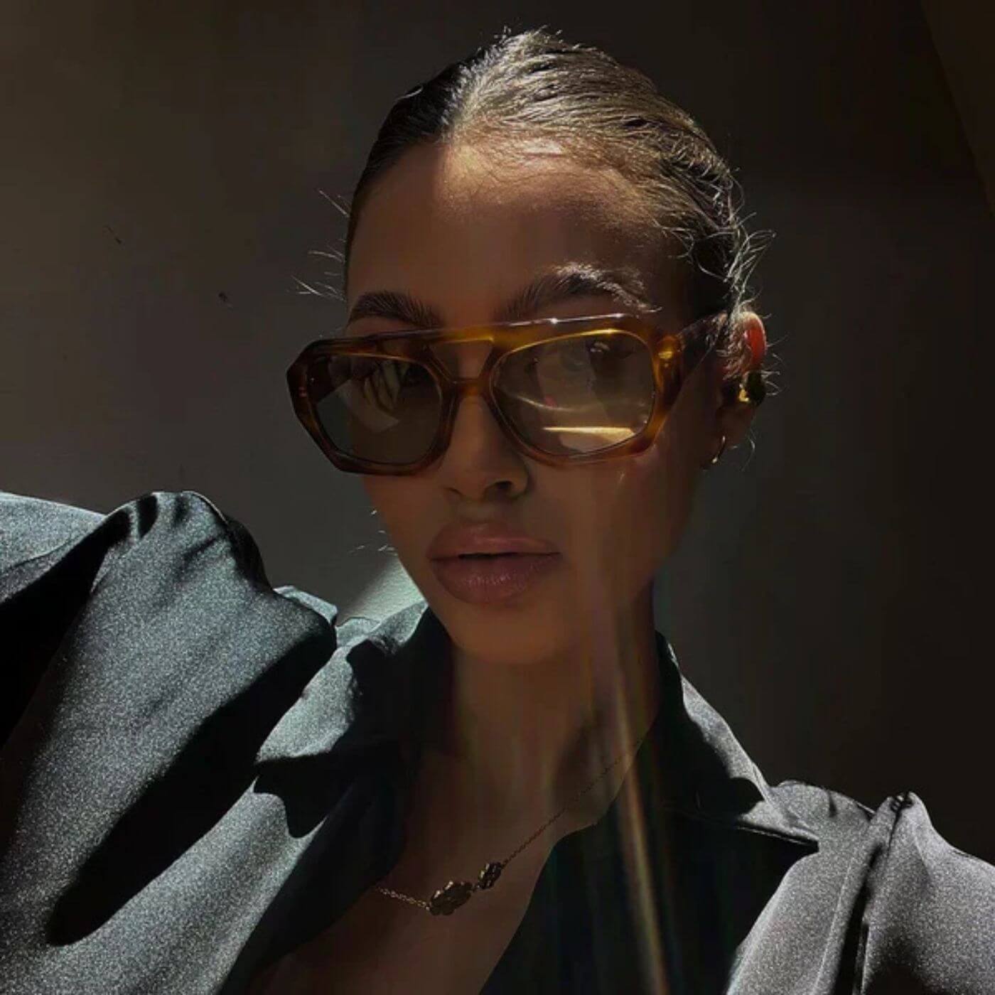Aslaug™ – Trendiga Aviator Solglasögon
