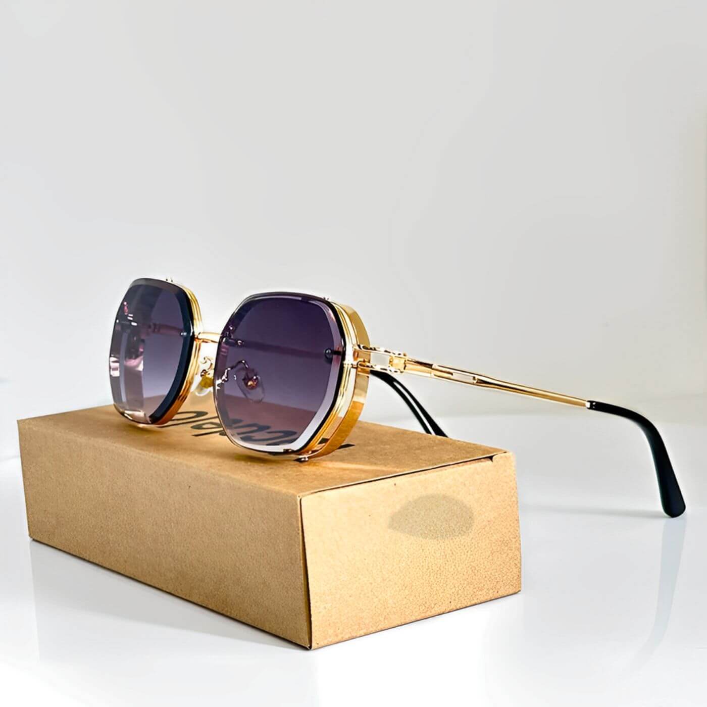 AuraRay™ - Luksuriösa Aviator Solglasögon
