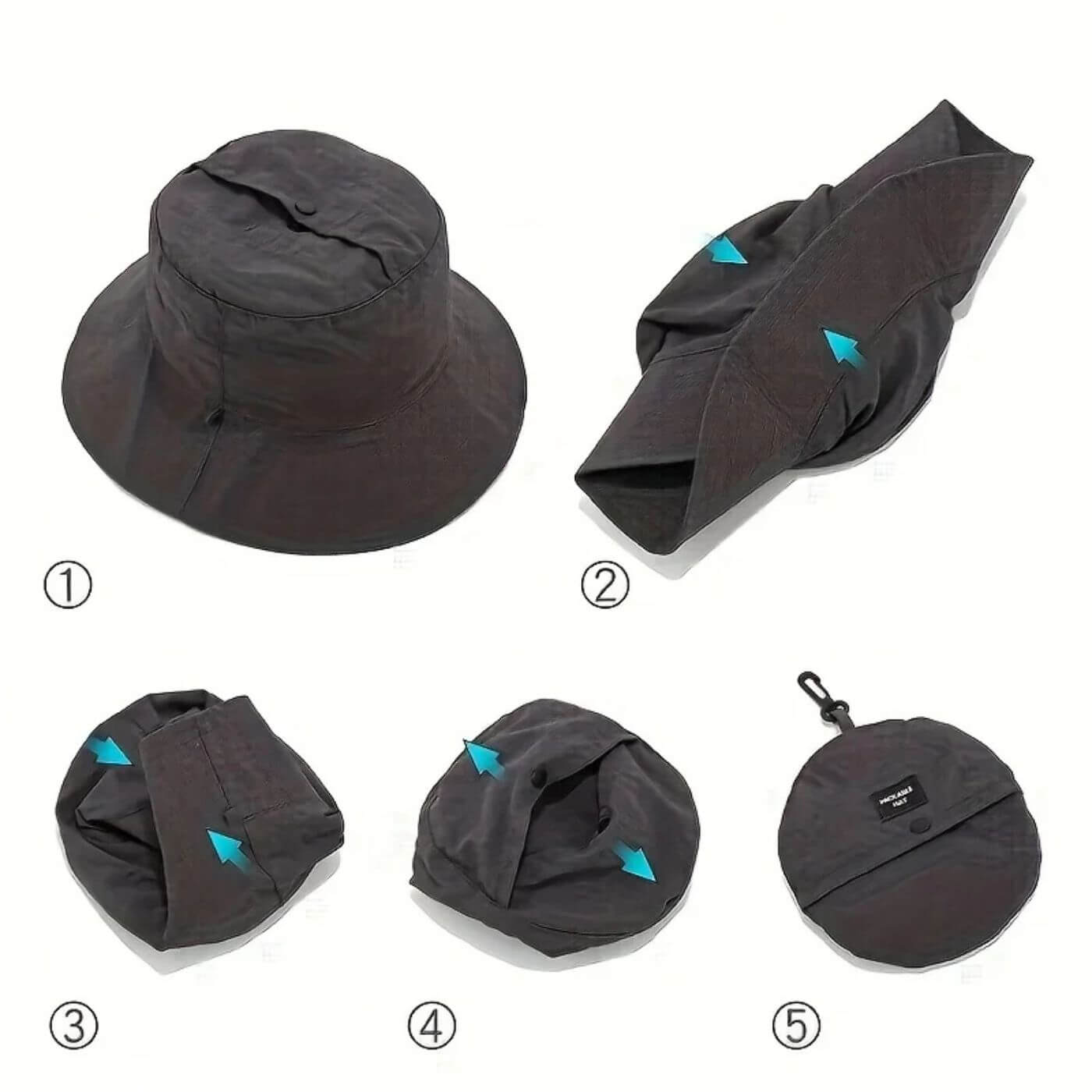 Eirik™ – Fällbar Solhatt med UPF50+ UV-skydd