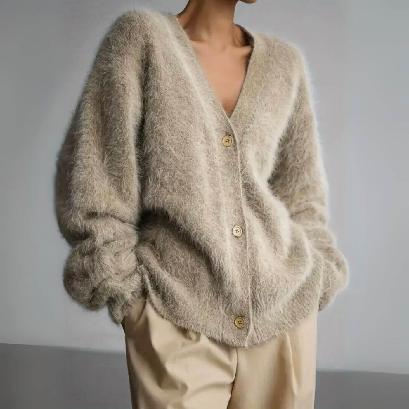 Sonja™ – Mjuk och Bekväm Oversized Tröja